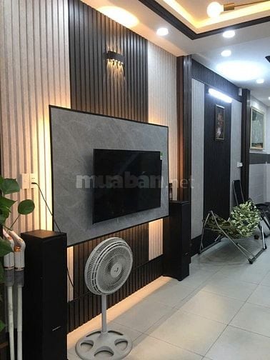 NHÀ ĐẸP ĐÓN TẾT MẶT TIỀN CƯ XÁ PHÚ LÂM D P10Q6 –DT  (4*18.5) 4 LẦU GIÁ