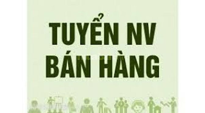 Tuyển nhân viên bán hàng theo ca, tuổi 20 - 35