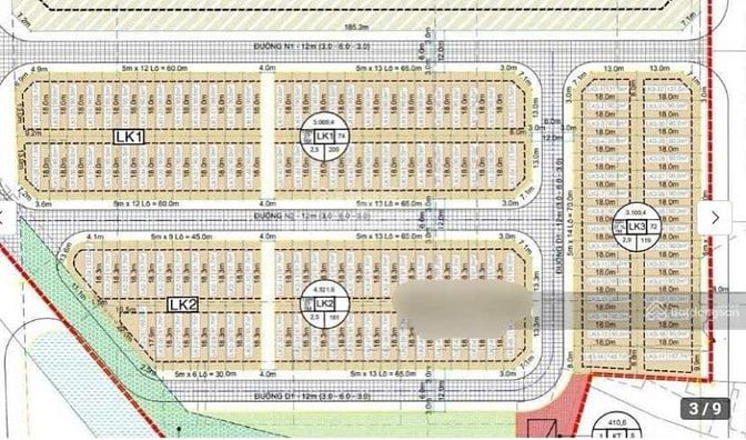 Duy nhất còn 2 lô đất Đường D1, Phú Mỹ, Q7 chỉ 3tỷ990 còn thương lượng