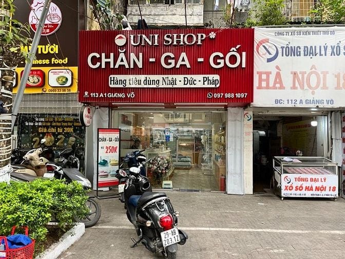 Cho thuê cửa hàng mặt đường Giảng Võ, Ba Đình khu kinh doanh sầm uất