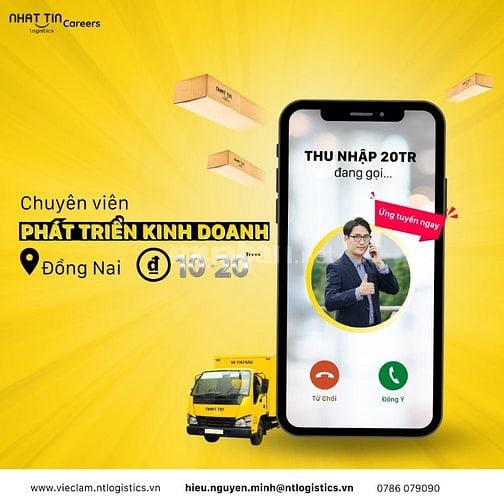 Nhân viên Kinh Doanh Logistics