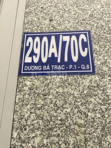 Chính chủ cho thuê nhà nguyên căn 290a/70c Dương Bá Trạc p1 q8