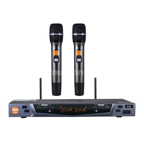 Micro karaoke không dây bbs G18. Đời mới, chính hãng, giá siêu rẻ.