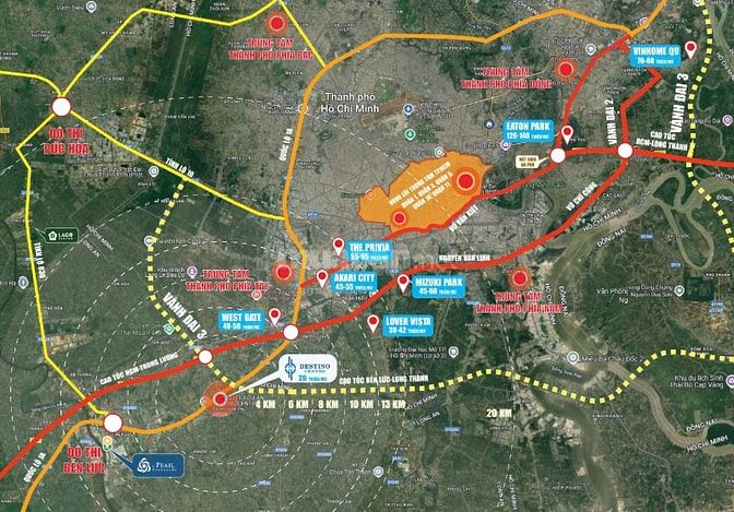 Căn hộ Destino Centro gần Trung Tâm  Bình Chánh - Tổng Giá Từ 1 tỷ