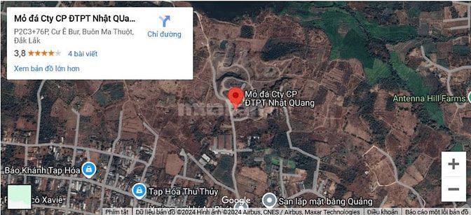 Bán mỏ đá thời hạn khai thác đến 2046