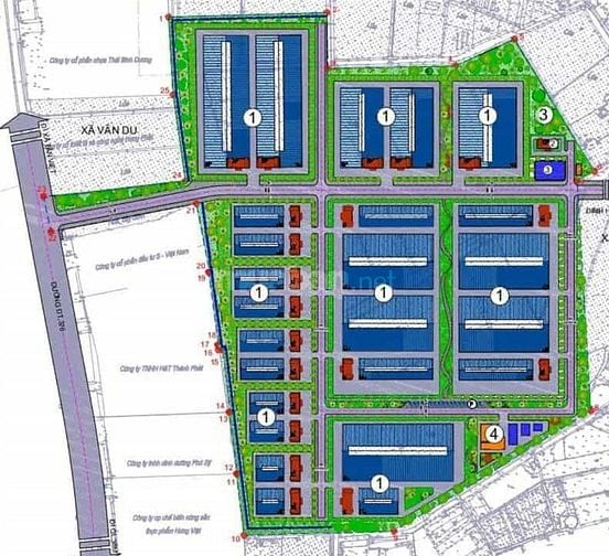 Bán Cụm Công Nghiệp Vân Du Quang Vinh Giá Chủ Đầu Tư 2,75 Tr/1m2, SĐCC
