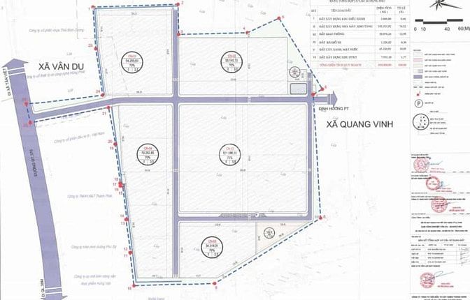 Bán Cụm Công Nghiệp Vân Du Quang Vinh Giá Chủ Đầu Tư 2,75 Tr/1m2, SĐCC