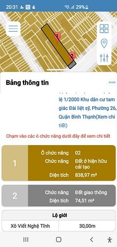 BÁN ĐẤT MẶT TIỀN XÔ VIẾT NGHỆ TĨNH, PHƯỜNG 26,QUẬN BÌNH THẠNH.DT:820m2