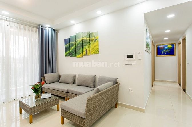 Cho thuê căn hộ chung cư Mỹ Vinh, Quận 3, 86m2, 2PN, 15tr/tháng