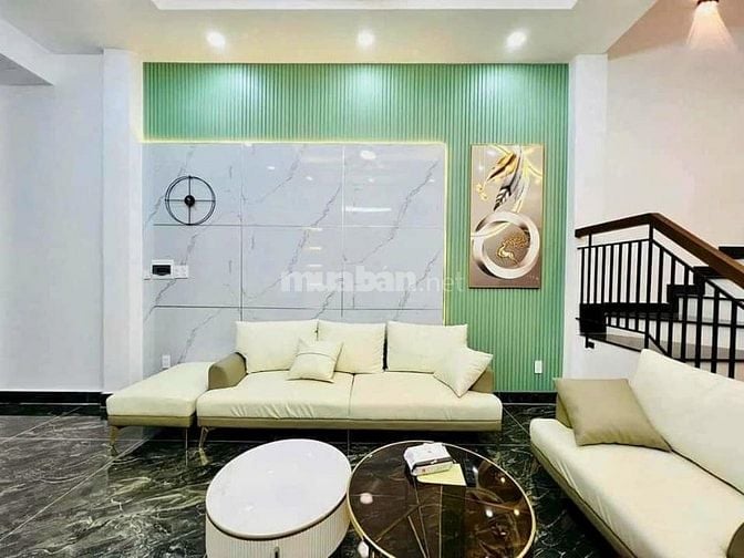 Nhà mới ở ngay, 1 trệt 2 lầu, 56m2, SHR, Tân Kỳ Tân Quý, Bình Tân