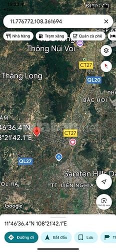 Bán 16 lô đất (đã tách 11 lô sổ riêng) tổng DT 1.700 m2, xã Liên Hệp