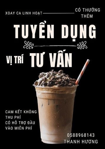 TUYỂN NHÂN VIÊN BÁN HÀNG THEO CA TẠI QUẬN TÂN BÌNH 