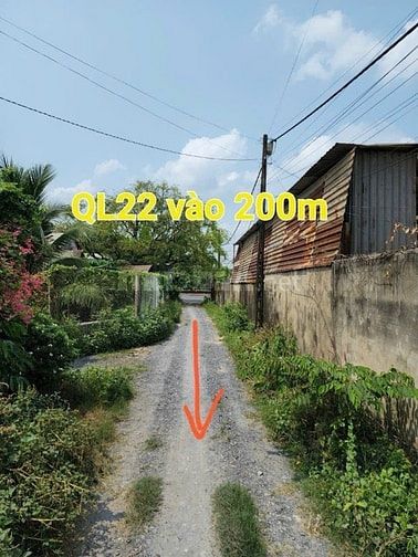 Bán 135m2 đất cách QL22 đúng 200m, Phước Hiệp, Củ Chi. Giá chỉ 650tr