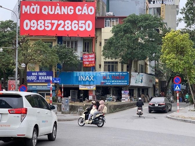 Cho thuê mặt bằng kinh doanh ngã 3 Trần Duy Hưng Trung Hòa, Cầu Giấy 