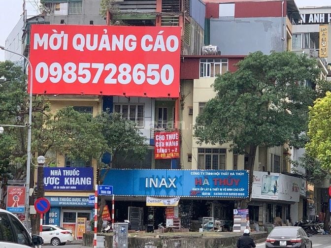 Cho thuê mặt bằng kinh doanh ngã 3 Trần Duy Hưng Trung Hòa, Cầu Giấy 