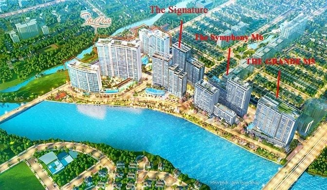 Cho thuê căn hộ The Midtown M5 03PN full nội thất có ô đậu oto hầm