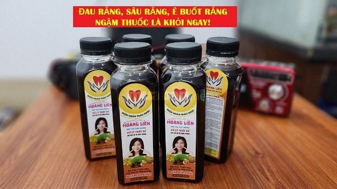 THUỐC CHỮA ĐAU RĂNG HOÀNG LIÊN THẢO DƯỢC. CÓ THỂ GIẢM ĐAU SAU 5 PHÚT