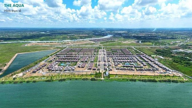 Dinh Thự view trực tiếp sông Vàm Cỏ Đông - 1.128m2 thuộc Waterpoint