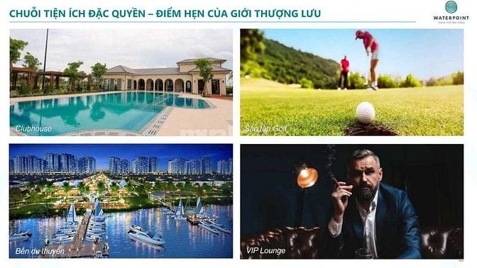 Dinh Thự view trực tiếp sông Vàm Cỏ Đông - 1.128m2 thuộc Waterpoint