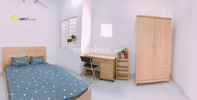 Phòng 20m2, full nội thất liền kề Quận 1, THUÊ ĐI CHỜ CHI