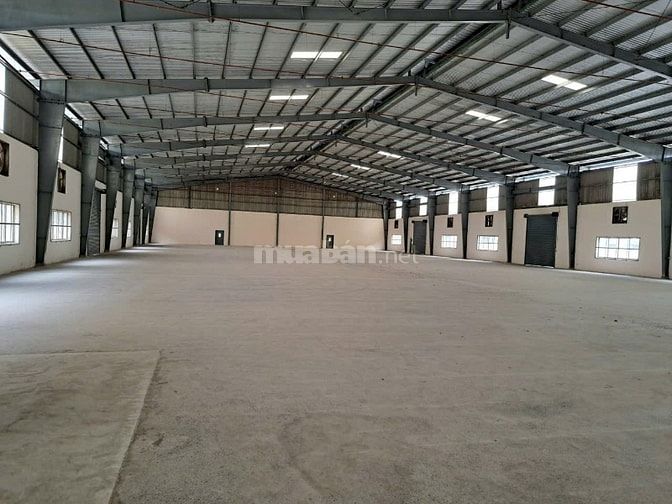 Cho thuê kho xưởng mới xây đẹp tại KCN Long An,KV: 10.000m2,X: 4.800m2