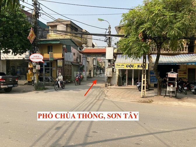 CHÍNH CHỦ BÁN ĐẤT CHÙA THÔNG, SƠN TÂY, HÀ NỘI