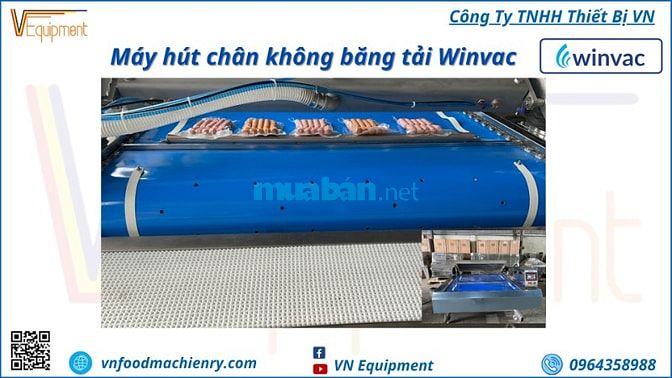 Máy hút chân không băng tải winvac