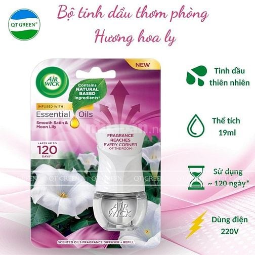 Bộ khuếch tán tinh dầu Air Wick Essential Oils 19ml