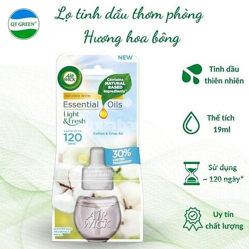 Bộ khuếch tán tinh dầu Air Wick Essential Oils 19ml