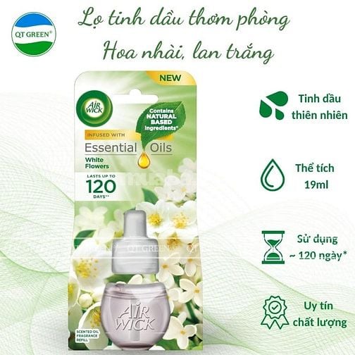 Bộ khuếch tán tinh dầu Air Wick Essential Oils 19ml