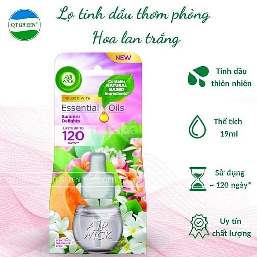 Bộ khuếch tán tinh dầu Air Wick Essential Oils 19ml