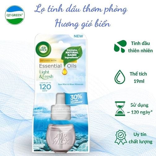 Bộ khuếch tán tinh dầu Air Wick Essential Oils 19ml