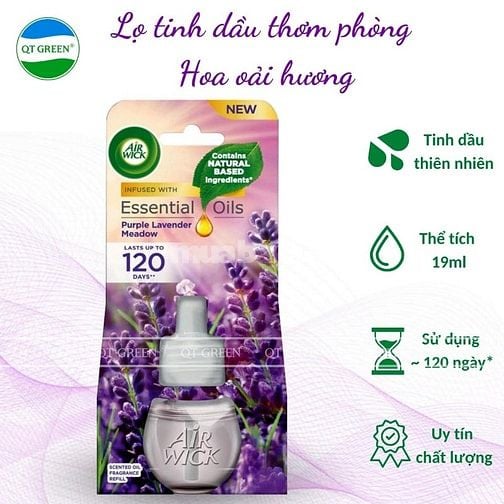 Bộ khuếch tán tinh dầu Air Wick Essential Oils 19ml