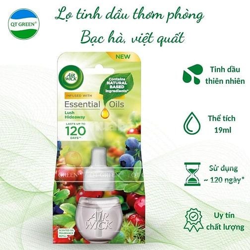 Bộ khuếch tán tinh dầu Air Wick Essential Oils 19ml