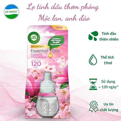 Bộ khuếch tán tinh dầu Air Wick Essential Oils 19ml