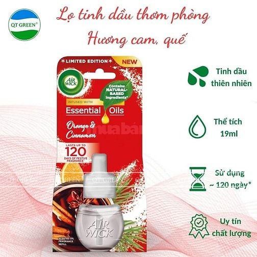 Bộ khuếch tán tinh dầu Air Wick Essential Oils 19ml