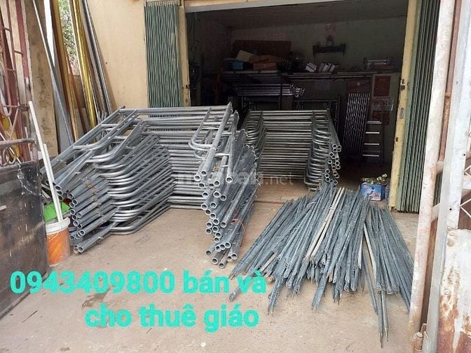 Bán hoặc cho thuê giàn giáo, Giá rẻ, chất lượng tại Long Biên Hà nội