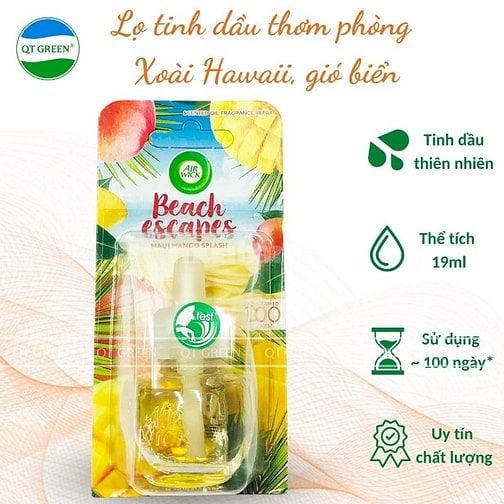 Bộ khuếch tán tinh dầu Air Wick Essential Oils 19ml