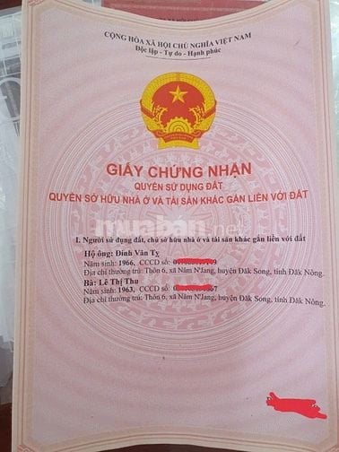 Chính chủ kẹt tiền ngân hàng nên cần bán