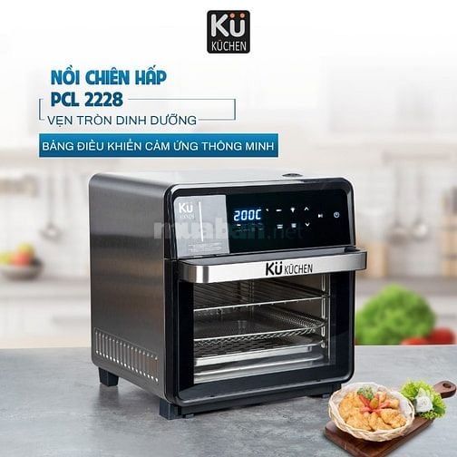 Nồi chiên không dầu kết hợp hấp Kuchen KU 2228 - Tiêu chuẩn Châu Âu