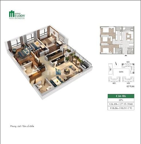 Quỹ căn giá tốt tại Hà Nội Melody Residences giá chỉ từ 59tr/m2