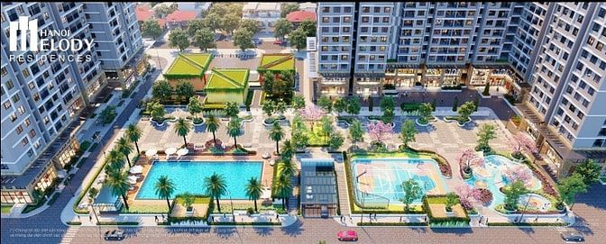 Quỹ căn giá tốt tại Hà Nội Melody Residences giá chỉ từ 59tr/m2