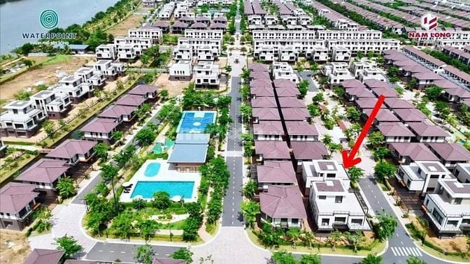 Biệt Thự đơn lập 1 trệt 2 lầu 300m2 compound view công viên, gần sông