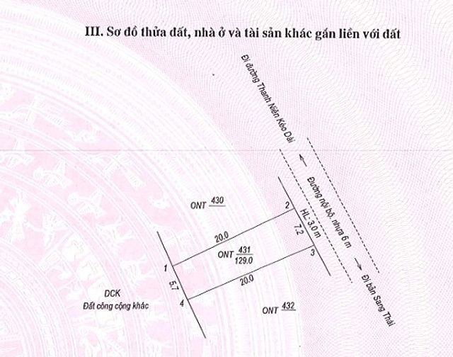 Đấu giá 5TS Bản Xa, xã Nghĩa Lợi, Thị Xã Nghĩa Lộ, Yên Bái