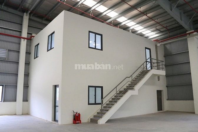 Cho thuê kho xưởng KCN Phước Đông ,Tây Ninh,KV: 2.550m2,xưởng: 2.100m2