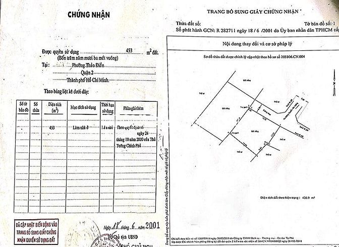 Bán đất Thảo Điền, compound Nguyễn Văn Hưởng, 1058m2 đất, ngang 40m