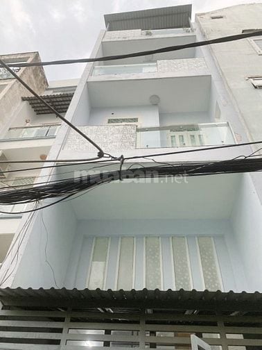 Bán nhà hẻm xe hơi thông Nguyễn Văn Công,F3,dt 4x13m, đúc 5 tầng