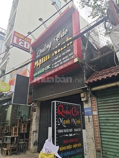 bán nhà mặt tiền Tân Sơn, phường 12, quận  Gò Vấp dt: 4x20m