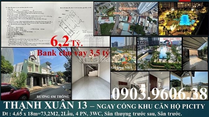 SIÊU THỊ BẤT ĐỘNG SÀN Q12 : NHÀ, ĐẤT TỬ 800TR- 8 TỶ