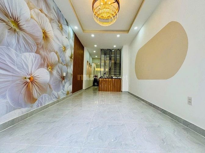 DƯƠNG BÁ TRẠC QUẬN 8 CÁCH QUẬN 1 500M, TRƯỚC NHÀ 5M - 42M2 4 TẦNG